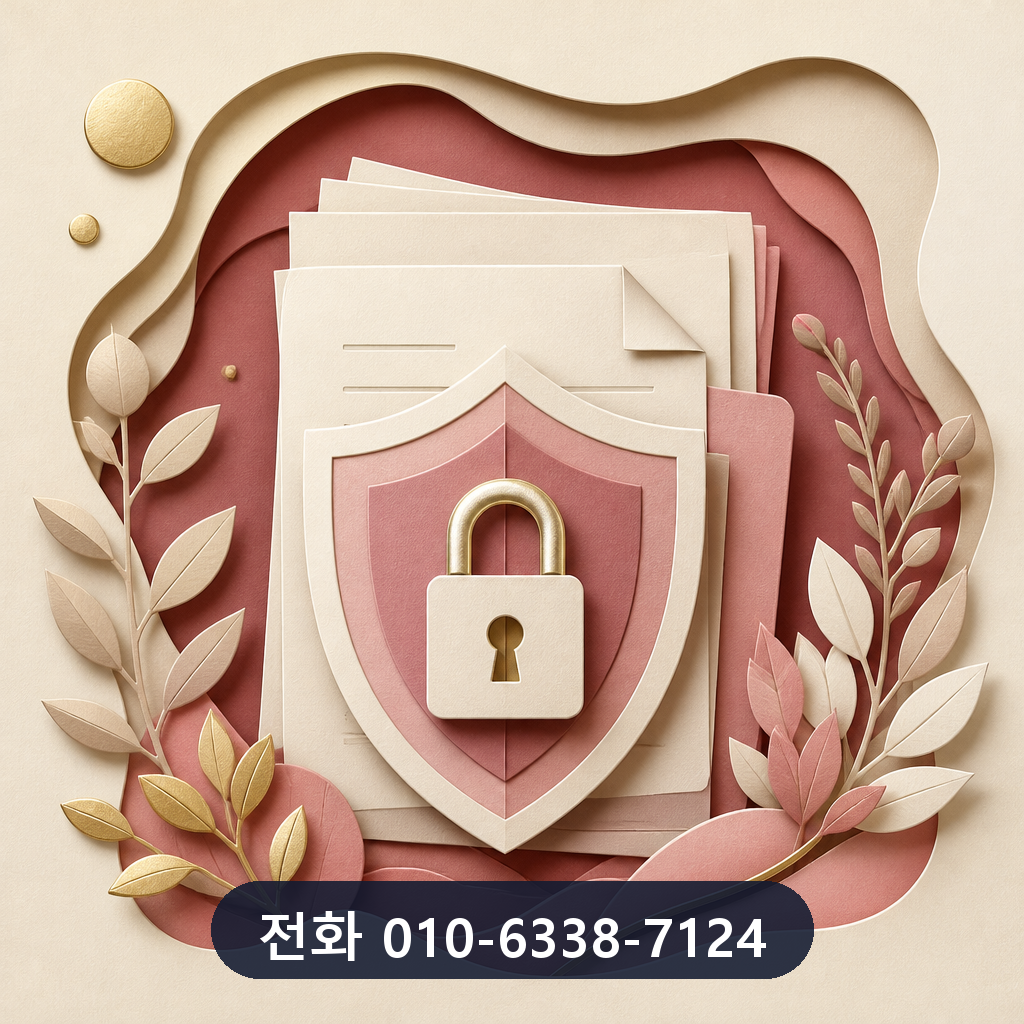 우리카드 카드깡 개인정보 보호 이미지
